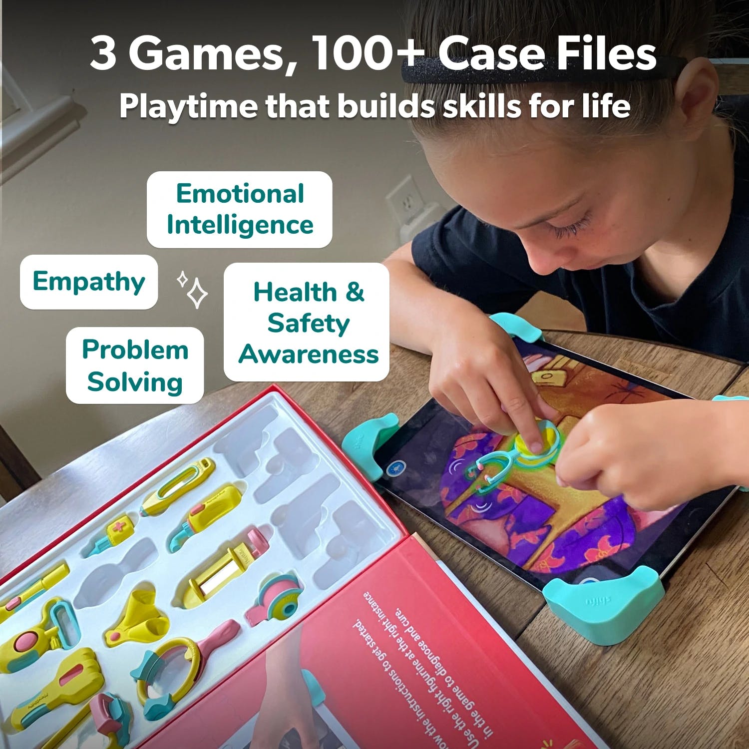 PlayShifu Tacto Doctor - Interactive Doctor Play Set | Use Play Pieces on  Screen to Treat Patients in Story-Based Games | STEM Toy Ages 4 & up (Works  with iPads, Android Tablets,