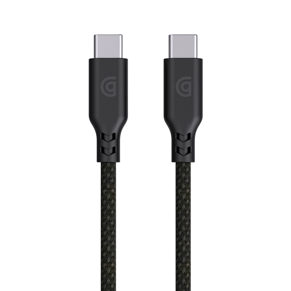 60W, 240W Black Cable (White Background)